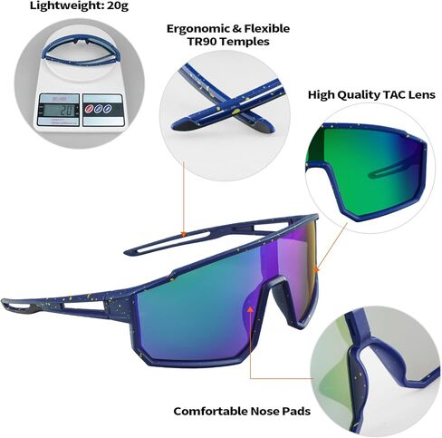 الاستقطاب الاطفال الرياضة البيسبول النظارات الشمسية دورة الشباب نظارات شمسية للبنين بنات نظارات البيسبول UV400 حماية TR90 الإطار in Kuwait