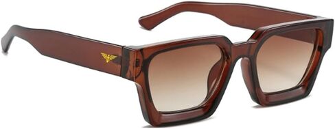 Unisex Sunglasses, Rectangular Frames and Polarized Lenses. in Saudi Arabia
