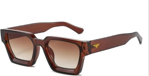 Unisex Sunglasses, Rectangular Frames and Polarized Lenses. in Saudi Arabia