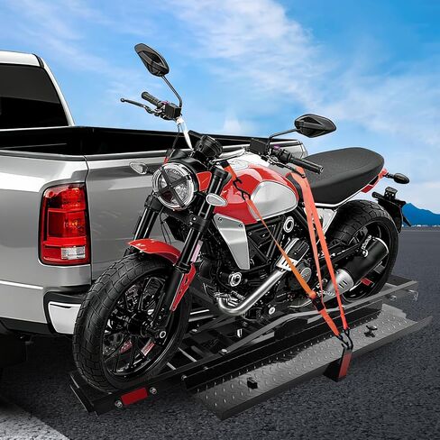 Motorcycle Hitch Carrier Bike Rack Premium Aluminum | 600LB Capacity with Low-Profile Engineering | Quick-Connect Installation for Truck/SUV Applications in Saudi Arabia