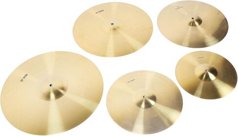 5PCS ZH149 Cymbal Set Brass Rub Shelf Drum Cymbals Jazz Drum Cymbals Cymbal Set 12 inch 14 inch 16 18 20 Shelf in Saudi Arabia