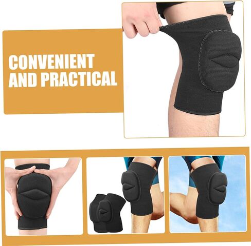 Sponge Sleeve for Dance Thick Knee Pads for Women Collision Support for Yoga Training Breathable and Comfortable Fit for Joint Protection in Saudi Arabia