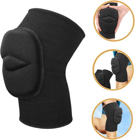 Sponge Sleeve for Dance Thick Knee Pads for Women Collision Support for Yoga Training Breathable and Comfortable Fit for Joint Protection in Saudi Arabia