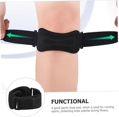 Ergonomic Knee Support Hot Pressed Silicone Pad Patellar Stabilizer Brace for Sports Relief in Saudi Arabia