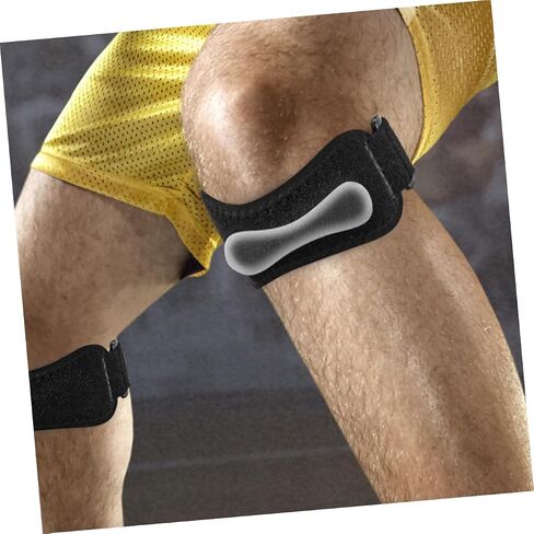 Ergonomic Knee Support Hot Pressed Silicone Pad Patellar Stabilizer Brace for Sports Relief in Saudi Arabia