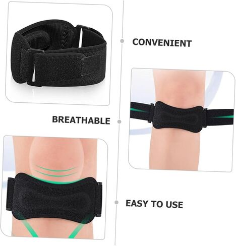 Ergonomic Knee Support Hot Pressed Silicone Pad Patellar Stabilizer Brace for Sports Relief in Saudi Arabia
