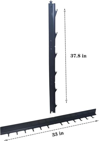 LAT Pull Down Bar Storage Rack Gym Storage Wall Organizer for Lat Pulldown Attachments, Cable Attachments Rack for Gym Accessories, Workout Equipment Storage in Saudi Arabia