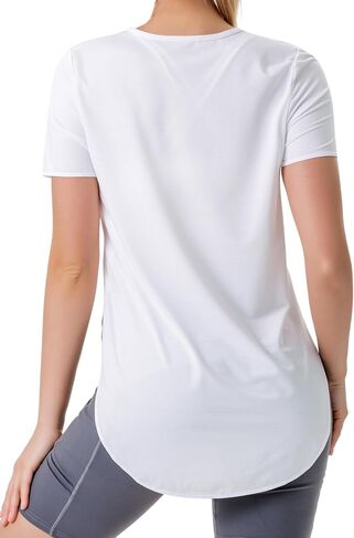 Workout Tank Tops for Women Sleeveless Running Athletic Loose Fit Yoga Tops Active Shirts Sports Gym ExerciseWhite in Saudi Arabia