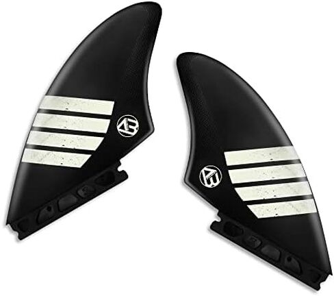 زعانف عارضة مزدوجة لركوب الأمواج (زعانفان) ذات علامة تبويب مزدوجة بأحجام علامة تبويب واحدة زعانف بلاستيكية من النايلون للوحة ركوب الأمواج الطويلة in Kuwait