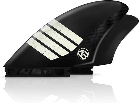 زعانف عارضة مزدوجة لركوب الأمواج (زعانفان) ذات علامة تبويب مزدوجة بأحجام علامة تبويب واحدة زعانف بلاستيكية من النايلون للوحة ركوب الأمواج الطويلة in Kuwait