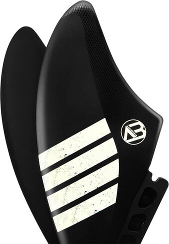 زعانف عارضة مزدوجة لركوب الأمواج (زعانفان) ذات علامة تبويب مزدوجة بأحجام علامة تبويب واحدة زعانف بلاستيكية من النايلون للوحة ركوب الأمواج الطويلة in Kuwait