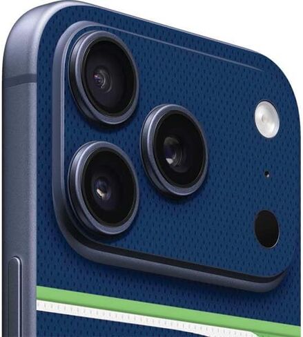 Skinit Decal Phone Skin Compatible with iPhone 17 Pro - Officially Licensed NFL Seattle Seahawks Zone Block Design in Saudi Arabia