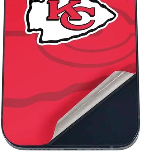 Skinit Decal Phone Skin Compatible with iPhone 17 - Officially Licensed NFL Kansas City Chiefs Design in Saudi Arabia