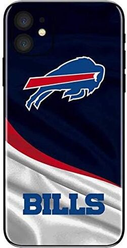 Skinit Decal Phone Skin Compatible with iPhone 11 - Officially Licensed NFL Buffalo Bills Design in Saudi Arabia