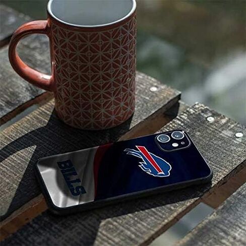 Skinit Decal Phone Skin Compatible with iPhone 11 - Officially Licensed NFL Buffalo Bills Design in Saudi Arabia