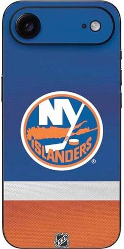 Skinit Decal Phone Skin Compatible with iPhone 17 Air - Officially Licensed NHL New York Islanders Frozen Design in Saudi Arabia