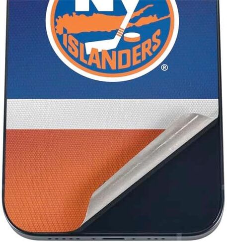 Skinit Decal Phone Skin Compatible with iPhone 17 Air - Officially Licensed NHL New York Islanders Frozen Design in Saudi Arabia