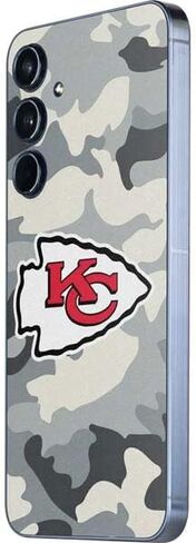 Skinit Decal Phone Skin Compatible with Galaxy A36 5G - Officially Licensed NFL Kansas City Chiefs Red Blast Design in Saudi Arabia