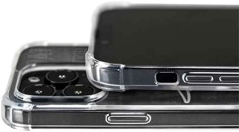 حافظة هاتف Skinit متوافقة مع MagSafe iPhone 15 Pro - تصميم أسود وأبيض مرخص رسميًا من NFL New England Patriots in Saudi Arabia