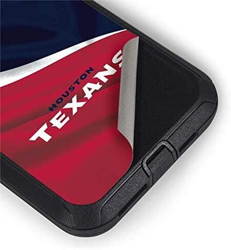 غلاف Skinit متوافق مع حافظة OtterBox Defender iPhone 11 - تصميم NFL Houston Texans مرخص رسميًا in Saudi Arabia