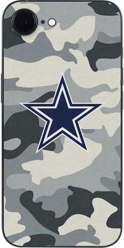 Skinit Decal Phone Skin Compatible with iPhone 16e - Officially Licensed NFL Dallas Cowboys Blue Performance Series Design in Saudi Arabia