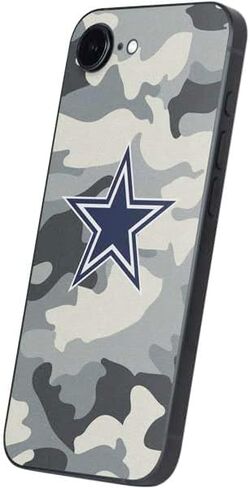 Skinit Decal Phone Skin Compatible with iPhone 16e - Officially Licensed NFL Dallas Cowboys Blue Performance Series Design in Saudi Arabia