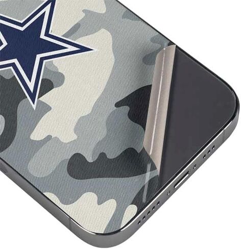 Skinit Decal Phone Skin Compatible with iPhone 16e - Officially Licensed NFL Dallas Cowboys Blue Performance Series Design in Saudi Arabia