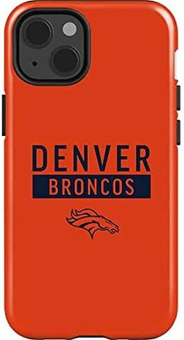 Skinit Impact Phone Case Compatible with iPhone 13 - Officially Licensed NFL Denver Broncos Vintage Design in Saudi Arabia