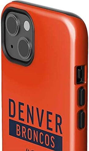 Skinit Impact Phone Case Compatible with iPhone 13 - Officially Licensed NFL Denver Broncos Vintage Design in Saudi Arabia