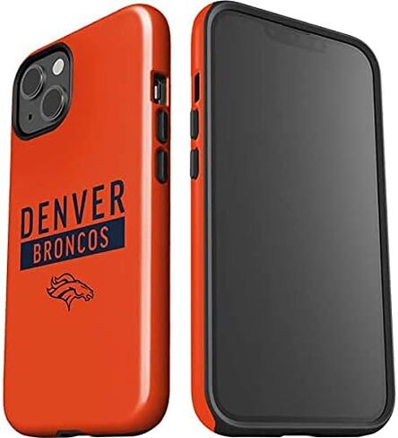 Skinit Impact Phone Case Compatible with iPhone 13 - Officially Licensed NFL Denver Broncos Vintage Design in Saudi Arabia