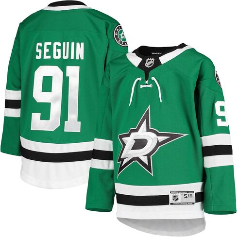 Outerstuff Tyler Seguin Dallas Stars #91 Green Youth 4-20 Team Color Home Premier Player Jersey in Saudi Arabia