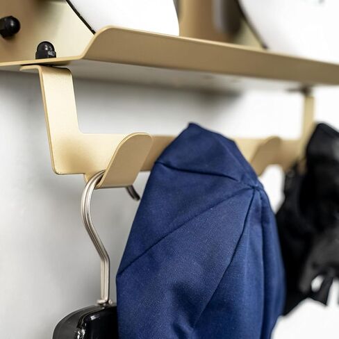 Stasdock Hang-On Add-On for Wall Mount Bike Storage | Extra Bike Gear Organizer Attachment | Accessory for Stasdock Race Bike Wall Rack | Store Helmet, Jacket & More in Saudi Arabia