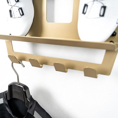 Stasdock Hang-On Add-On for Wall Mount Bike Storage | Extra Bike Gear Organizer Attachment | Accessory for Stasdock Race Bike Wall Rack | Store Helmet, Jacket & More in Saudi Arabia