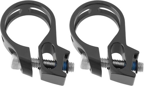2pcs 22.7mm Bike Discrete Trigger Clamp Bike Shifter Clamp Replacement Compatible with SRAM Discrete X5 X7 X9 X0 XX XO1XX1 Black in Saudi Arabia