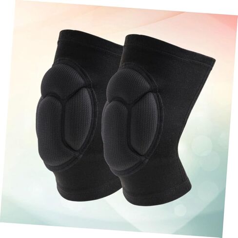 SUPVOX Men's Sports Protective Gear Knee Brace Sponge Anti-collision Pads for Athletic Use Black in Saudi Arabia