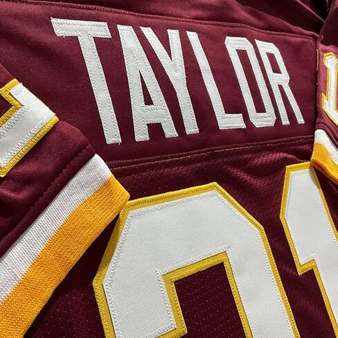 Sean Taylor Jersey Burgundy Washington | Unisex Adult Sizes S-5XL Unsigned Custom Sewn Stitched in Saudi Arabia