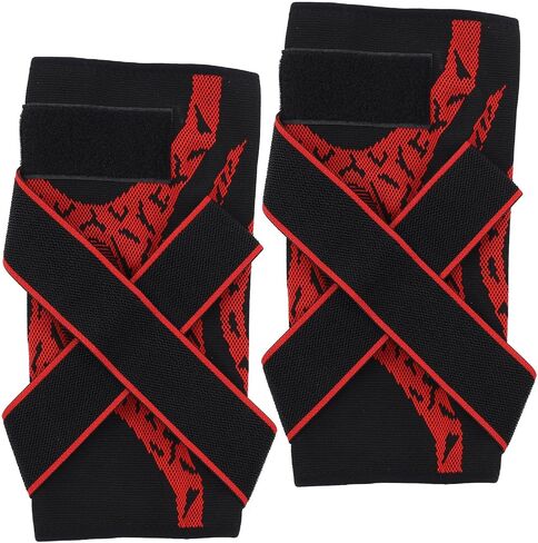 Elastic Knee Compression Sleeve Breathable Sports Knee Brace for Men and Women Basketball Running (L) in Saudi Arabia