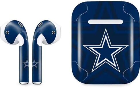 Skinit Decal Audio Skin Compatible with Apple AirPods - Officially Licensed NFL Dallas Cowboys Design in Saudi Arabia