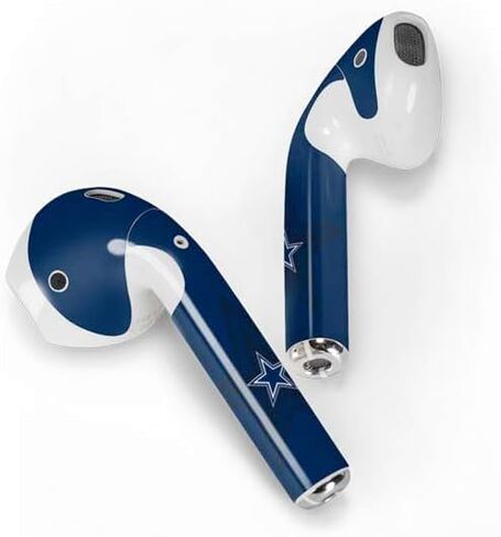 Skinit Decal Audio Skin Compatible with Apple AirPods - Officially Licensed NFL Dallas Cowboys Design in Saudi Arabia