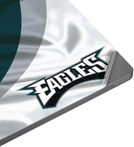 Skinit Laptop Decal Skin Compatible with Universal Laptop 17in (13.8 x 10in) - Officially Licensed NFL Philadelphia Eagles Design in Saudi Arabia