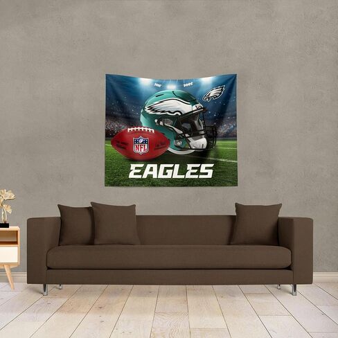 NORTHWEST The Company NFL Philadelphia Eagles Printed Wall Hanging, 34" x 40", Gametime, Team Colors in Saudi Arabia