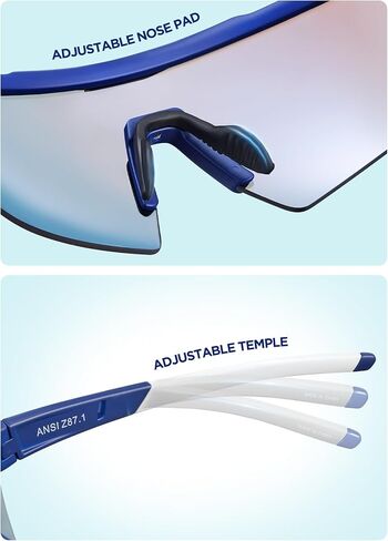 Sunglasses for Men Women Z87, UV 400 Protection,for Pickleball Tennis Running in Kuwait