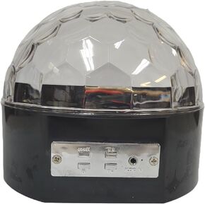 Alsy 6 in. Black LED Music Party Light in Saudi Arabia