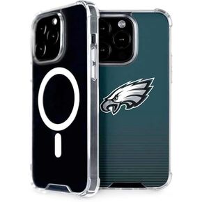 حافظة هاتف Skinit متوافقة مع MagSafe iPhone 15 Pro - تصميم مرخص رسميًا من NFL Philadelphia Eagles Breakaway in Kuwait