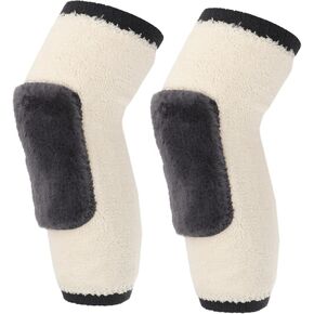 1 Pair Thickened Knee Warmers Three Protectors for Winter for Seniors and Active Use Soft Fleece Lining for Maximum Warmth in Saudi Arabia