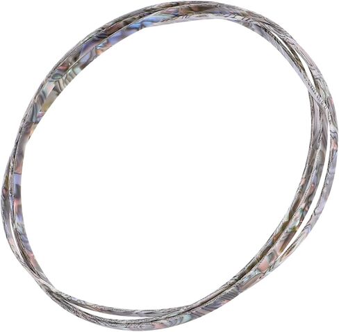 BESPORTBLE Craft Guitar Edge Trim 2pcs Abs Abalone Shell Guitar Purfling Strip for Diy in Saudi Arabia