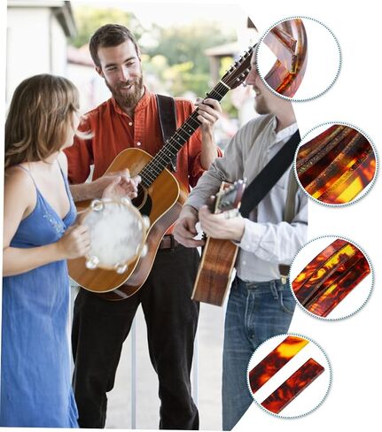 قطعتان من شريط الجيتار البديل من Yardwe، أشرطة ربط الجيتار ABS لأجزاء Luthier Diy in Kuwait