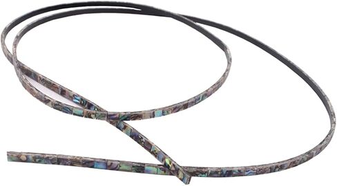 Colored Bead Strips Abalone Shell Guitar Inlay Ukulele Binding Strip Colorful in Kuwait