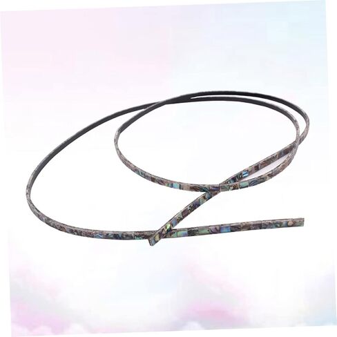 Colored Bead Strips Abalone Shell Guitar Inlay Ukulele Binding Strip Colorful in Kuwait