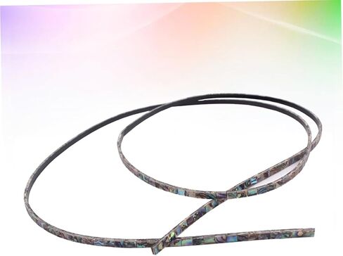 Colored Bead Strips Abalone Shell Guitar Inlay Ukulele Binding Strip Colorful in Kuwait
